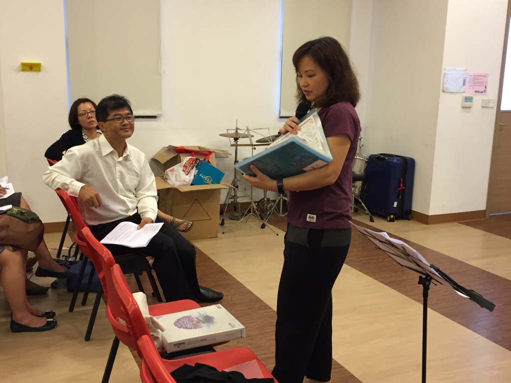 Children’s Ministry Training for teachers at Toa Payoh Methodist Church (1 May 2016)